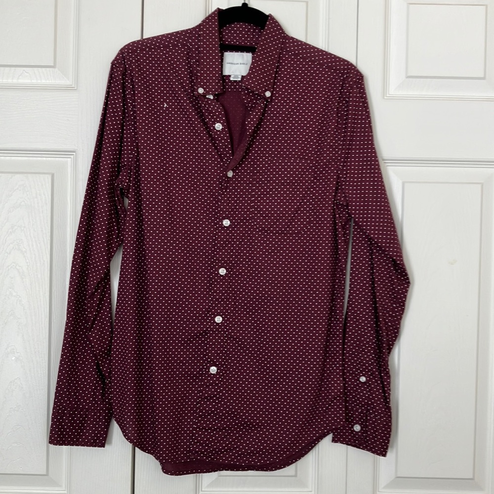Men’s American Eagle Button Down Shirt Size Small